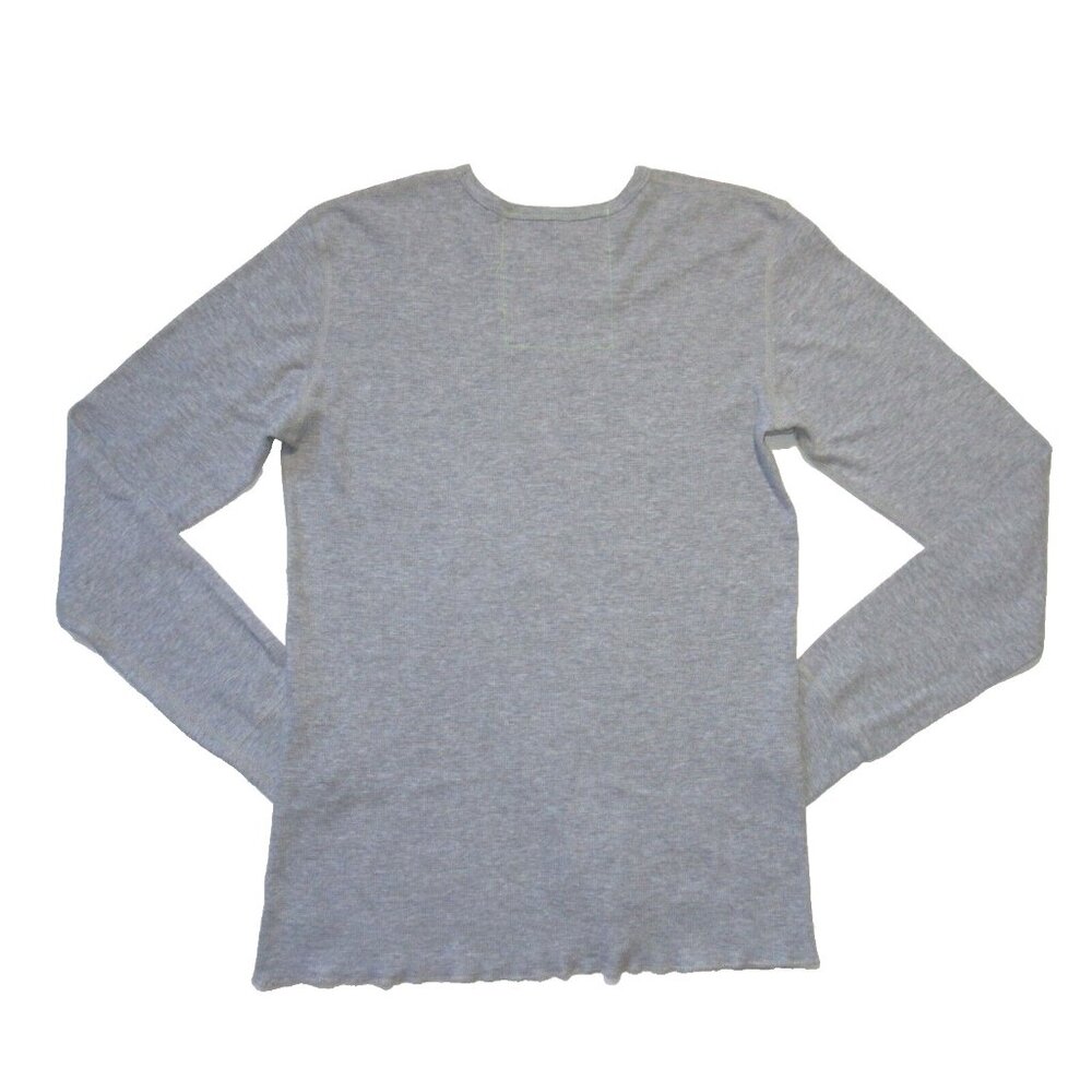 Aviator Nation Gray Long Sleeve Lightning Bolt Tee - Picture 6 of 6